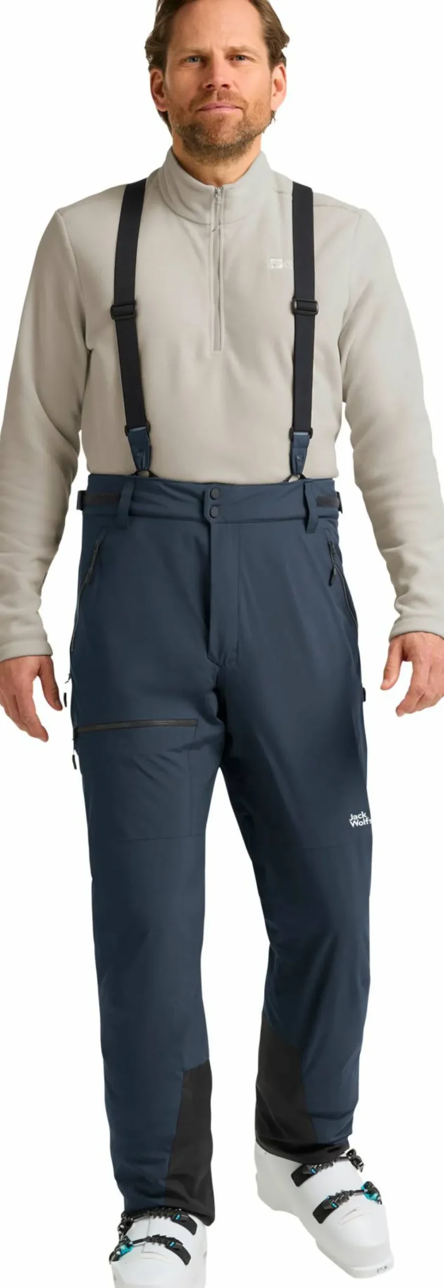 New Jack Wolfskin Men's Flowline Pro 2l Ins Pants Midnight Sky