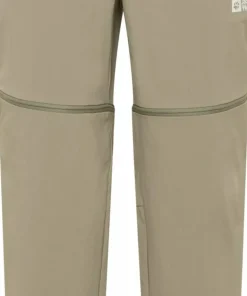 Sale Jack Wolfskin Men's Hikeout Zip Off Pants Stone