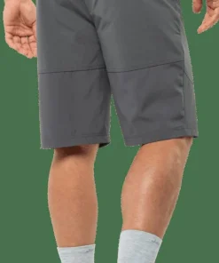 Outlet Jack Wolfskin Men's Hiking Alpine Shorts Slate