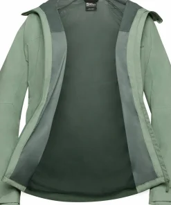 Online Jack Wolfskin Men's Tempest 2L Jacket Eucalyptus