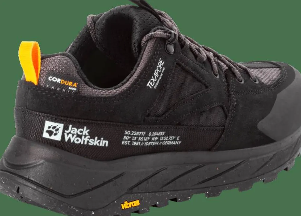 Sale Jack Wolfskin Men's Terraquest Texapore Low Black