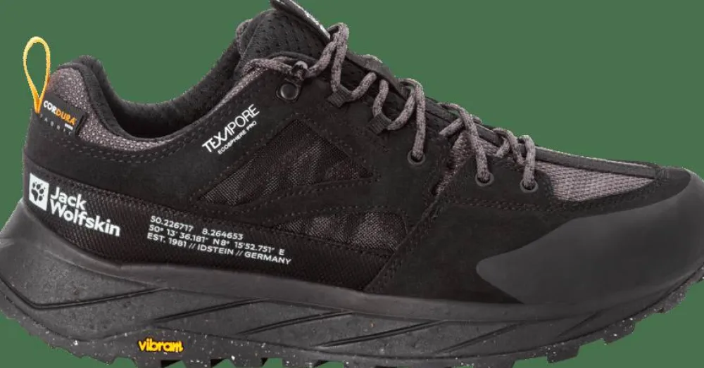 Sale Jack Wolfskin Men's Terraquest Texapore Low Black