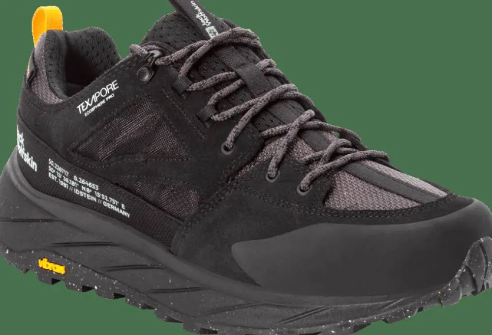 Sale Jack Wolfskin Men's Terraquest Texapore Low Black