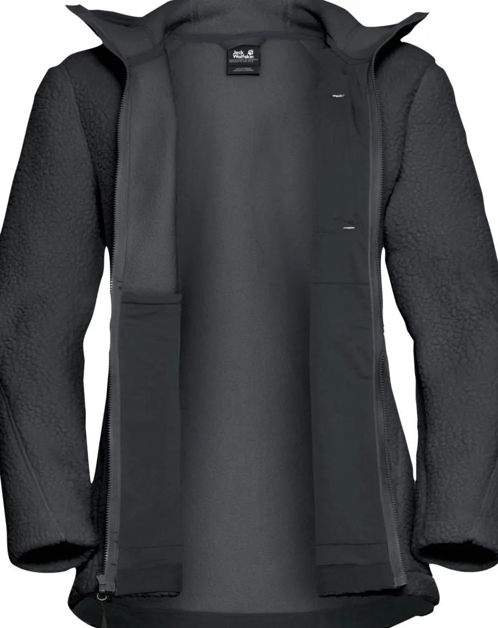 Jack Wolfskin Women's Cradle Mountain Pile Full Zip Phantom