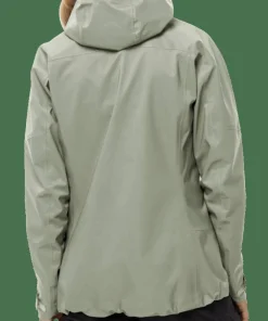 Sale Jack Wolfskin Women's Kammweg 3-Layer Jacket Mint Leaf