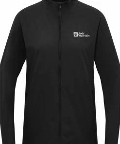 New Jack Wolfskin Women's Prelight Stride Jacket Black