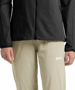 New Jack Wolfskin Women's Prelight Stride Jacket Black