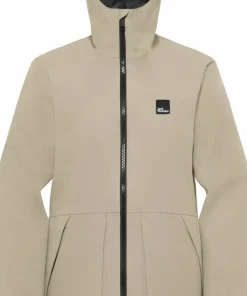 Discount Jack Wolfskin Women's Terraview 2L Parka Stone