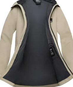 Discount Jack Wolfskin Women's Terraview 2L Parka Stone
