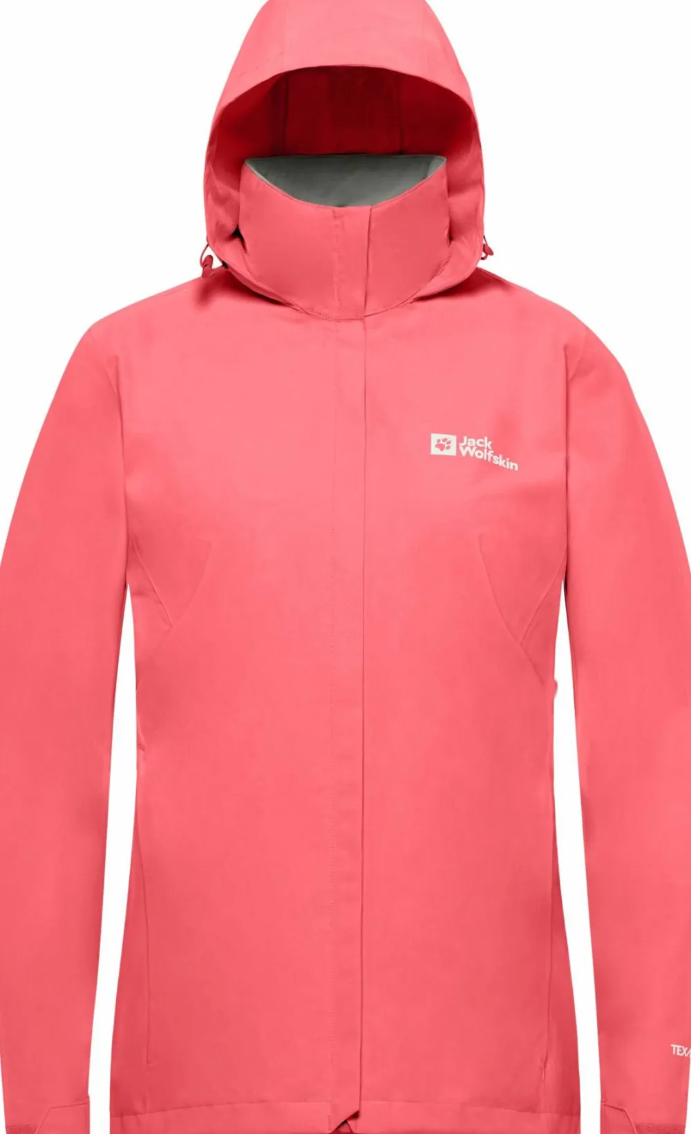 New Jack Wolfskin Women's Trailtime 2L Jacket Sunset Coral