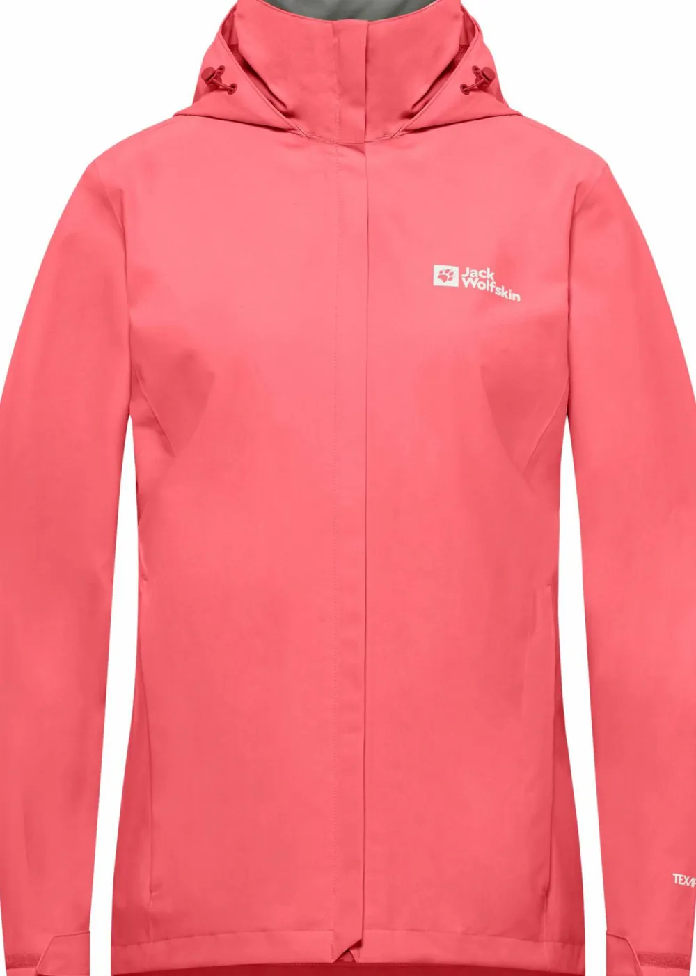 New Jack Wolfskin Women's Trailtime 2L Jacket Sunset Coral