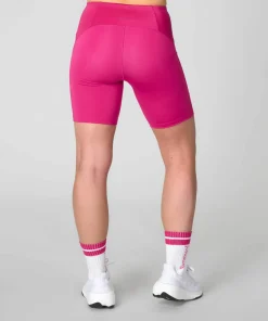 Online Johaug Women's Impact Tights 7,5 Inch Berry Pink