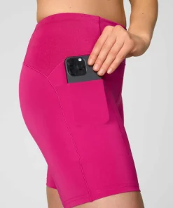 Online Johaug Women's Impact Tights 7,5 Inch Berry Pink