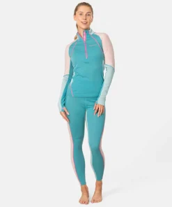 Online Kari Traa Women's Alma Half Zip Blue Lagoon