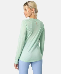 Best Kari Traa Women's Embla Wool Long Sleeve Light Green