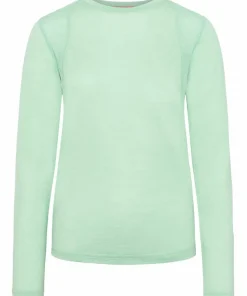 Best Kari Traa Women's Embla Wool Long Sleeve Light Green