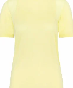 Clearance Kari Traa Women's Embla Wool Tee Mellow Yellow