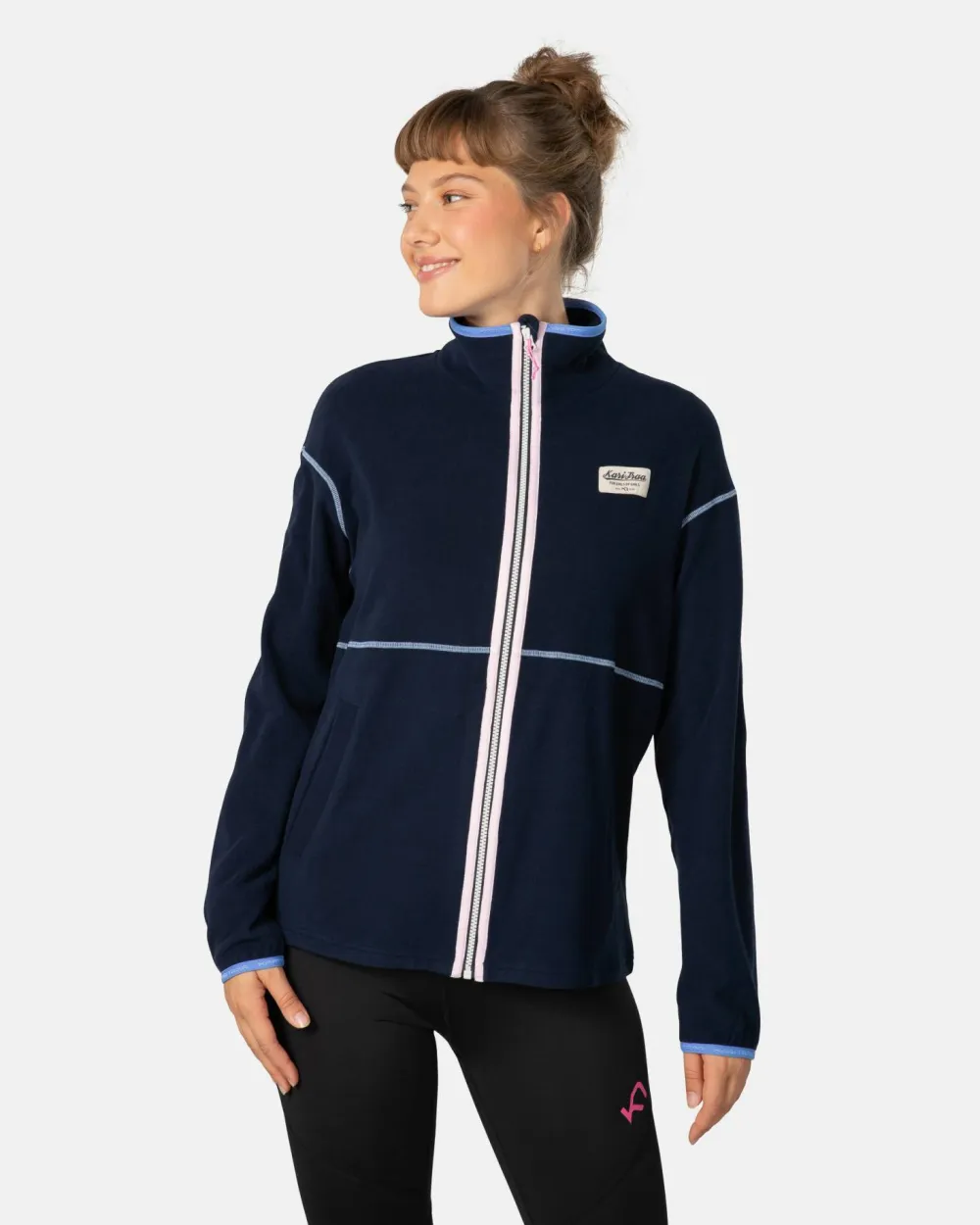 Hot Kari Traa Women's Gracie Midlayer Dark Navy Blue