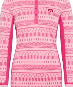 Best Kari Traa Women's Åkle Long Sleeve Bright Pink