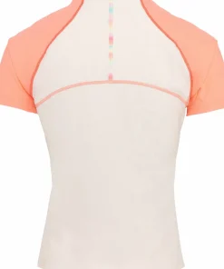 New Kari Traa Women's Linnea Tee Peach Bloom