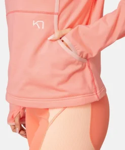 Clearance Kari Traa Women's Mika Fleece Peach Bloom