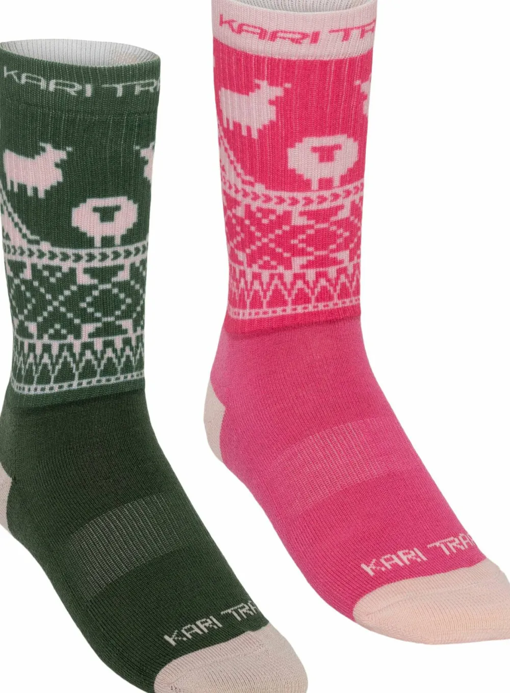 Clearance Kari Traa Women's Puffin Sock 2-pack Pink