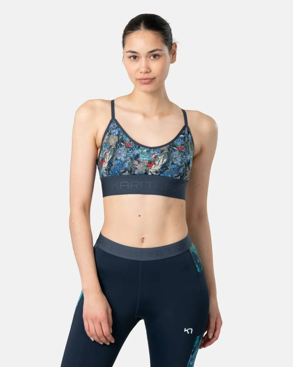 Online Kari Traa Women's Var Printed Dark Navy Blue