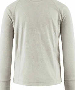 Sale Klättermusen Men's Huge Crew White Clay