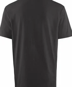 Best Klättermusen Men's Root Logo Short Sleeve Tee Raven
