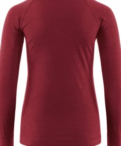 Online Klättermusen Women's Fafne Crew Dark Russet