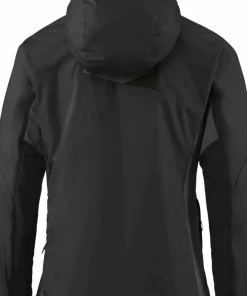 Clearance Klättermusen Women's Gondul Hood Jacket Raven