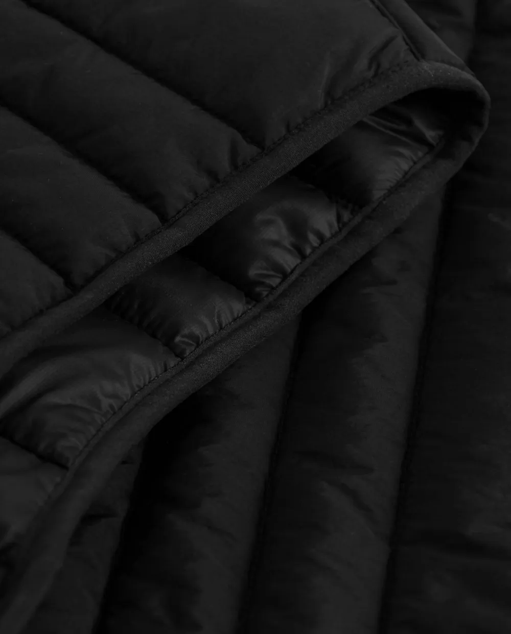 New Knowledge Cotton Apparel Men's Go Anywear™ Quilted Padded Zip Vest Black Jet