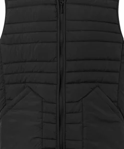 New Knowledge Cotton Apparel Men's Go Anywear™ Quilted Padded Zip Vest Black Jet