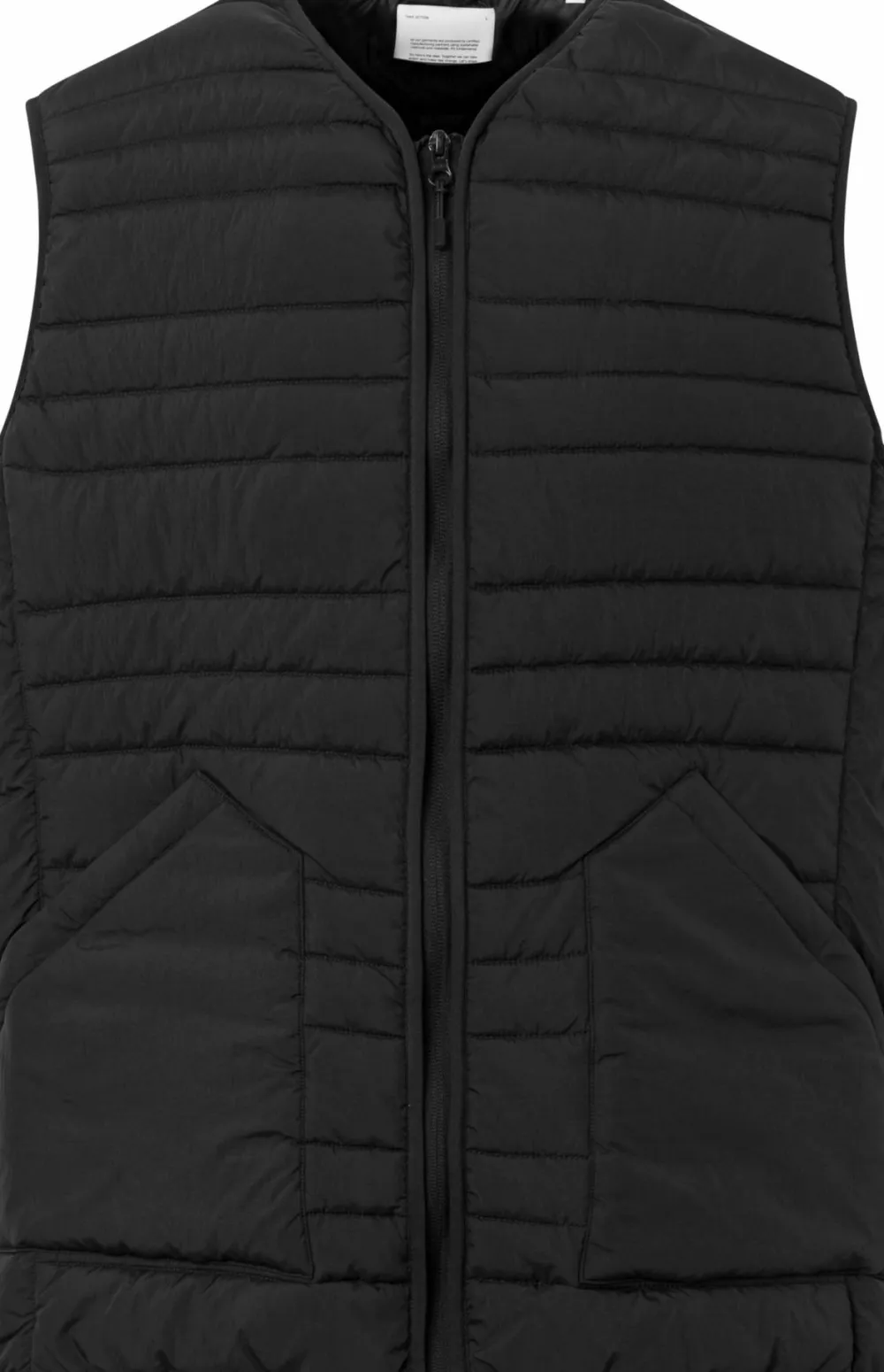 New Knowledge Cotton Apparel Men's Go Anywear™ Quilted Padded Zip Vest Black Jet