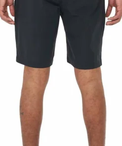 Outlet Knowledge Cotton Apparel Men's Stretch Trekking Shorts Black Jet