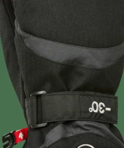Hot Kombi Men's Spooky WaterGuard Mittens BLACK MELANGE
