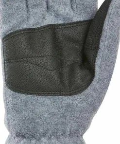 New Kombi Men's Windguardian Fleece Gloves HEATHER GREY
