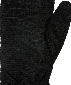 Best Kombi Women's Corduroy Mittens Black