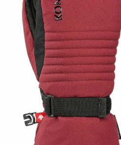Kombi Women's Legacy Mittens Rosewood Red