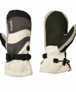 Discount Kombi Women's Squad Mittens Iron/White IRON-WHITE