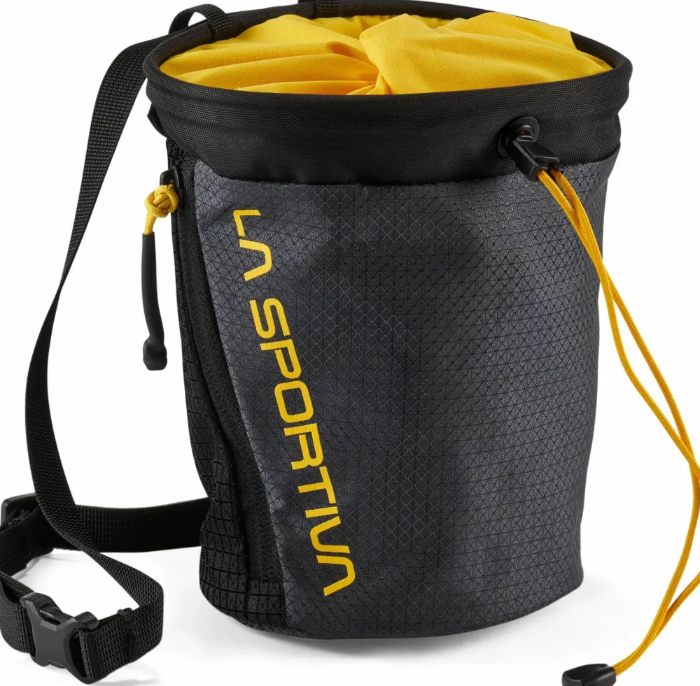 Clearance La Sportiva Granite Pro Chalk Bag Onyx/Black