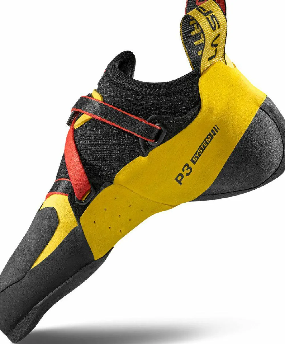 Clearance La Sportiva Kids' Solution Comp Jr Yellow/Black