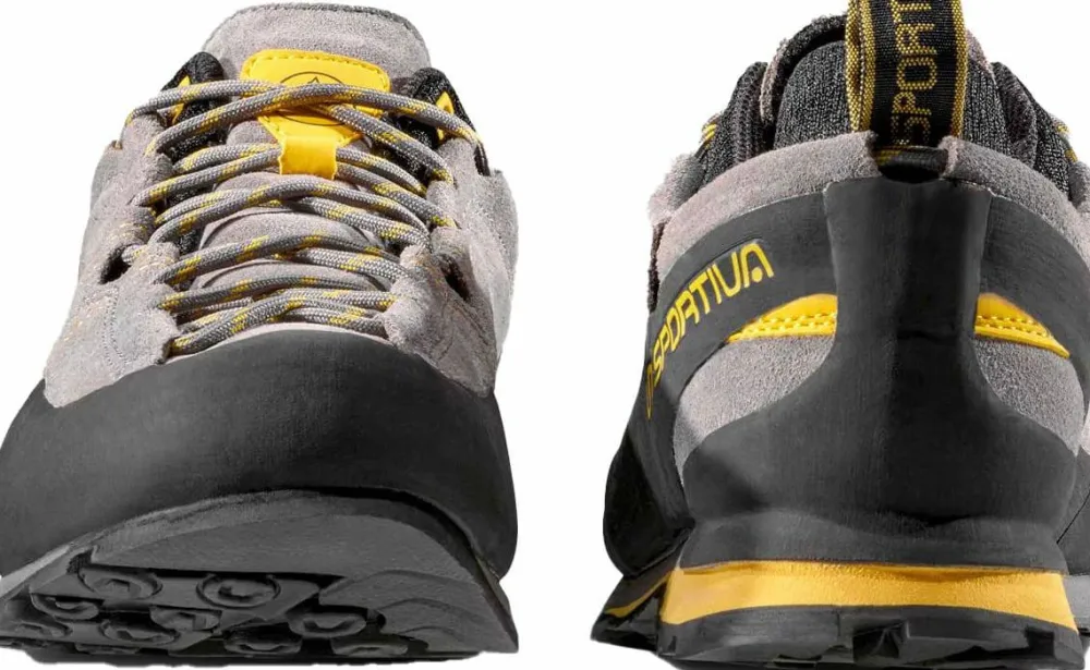 Outlet La Sportiva Men's Boulder X Grey/Yellow