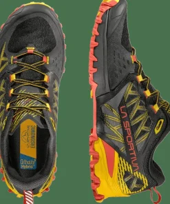 Discount La Sportiva Men's Bushido III GORE-TEX Black/Yellow