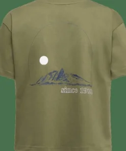 La Sportiva Women's Trilogy Crop T-Shirt Cypress/Chalk