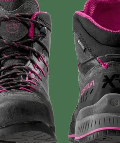 Clearance La Sportiva Women's TX4 Evo Mid GORE-TEX Carbon/Springtime