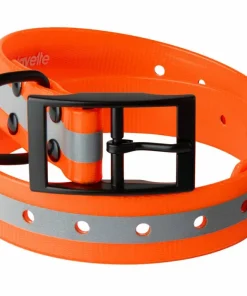 New Lafayette Dog Collar Reflective Orange