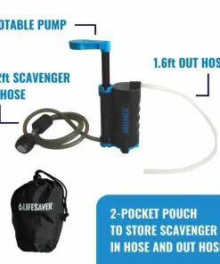 Sale LifeSaver Wayfarer Black/Blue
