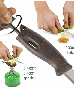 New Light My Fire Swedish Fireknife Bio 2in1 Rustyorange