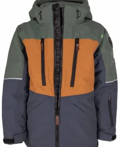 Lindberg Kids' Alpine Winter Jacket Green/Blue
